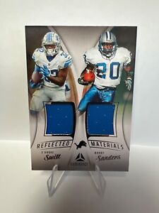 2023 Panini Luminance Reflected Materials Barry Sanders D'Andre Swift RM-4 Lions