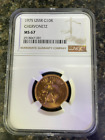 1975 Russia USSR Chervonetz 10 Roubles. GOLD Trade Coin AGW 0.2489 NGC MS67