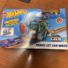 Hot Wheels City Turbo Jet Car Wash Die-Cast Car Playset New In Box