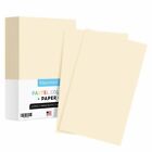 8.5 x 14 Cream Pastel Color Paper, Legal Size, 20lb Bond (75gsm), 500 Sheets