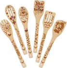 Premium Mother’S Day Gift Bamboo Wooden Spoons Set for Cooking -  Gifts for Mom
