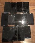 Lot Of 14 LG D415 LS770 M153 K7 K20 K30 G3 Journey G4 Rebel Broken Cell Phone