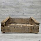 Vintage Old Wooden Box Crate Rustic Farmhouse Distressed Decor Country Living