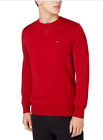 Tommy Hilfiger Men's  Signature Crew Neck Sweater (Chili Pepper Red MEDIUM)NWT