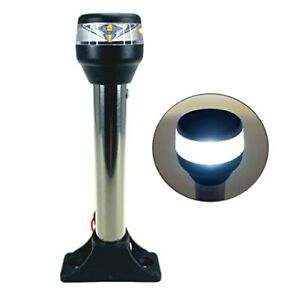 Pactrade Marine Boat LED All Round Anchor Navigation Light Black Housing Nature