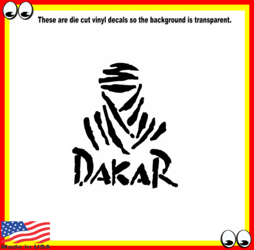 Dakar Decal Sticker Paris to Dakar Rally for car van truck bike laptop fridge