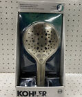 Kohler Prosecco Multifunction Handheld Shower Head 3 Spray Jets Brushed Nickel