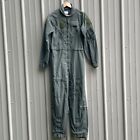 Flight Suit Coveralls Flyers Size 38 R Sage Green CWU 27/P Carter Industries