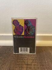 New Order - Technique Cassette Tape VG+ Vintage 1989