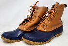 LL Bean Duck Boots Mens Size 8 M Womens Size 9.5 Hunting Rubber Maine Waterproof