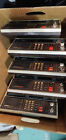 Vintage Radio Scanners Uniden Bearcat 800 XLT lot of 5