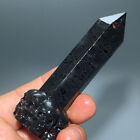 New Listing111g Natural Crystal.Firework stone.Hand-carved.Exquisite wand skulls gift30