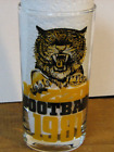 1981 Mizzou Tigers Drink Glass University of Missouri Schedule on Glass MFA Oil