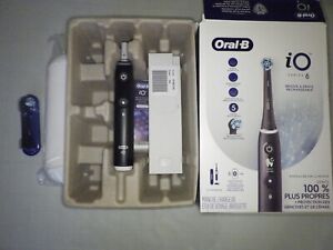 NEW! Oral-B iO Series 6 Electric Toothbrush with (1) Brush Head, Black Lava