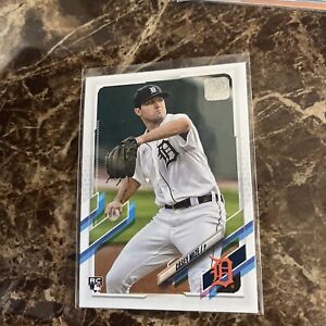 2021 Topps #321a Casey Mize RC Detroit Tigers Rookie