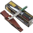 Rambo First Blood Stallone Signature OD Green Mini Bowie Fixed Blade Knife