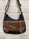 Women’s Black And Brown Leather Fossil Purse