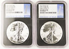 2021 $1 Reverse Proof Silver Eagle 2 Coin Designer Set NGC PF70 First Day Issue