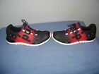 Reebok Z Pump Fusion Black/Red Athletic Running Shoes M47885 Men's Size 10 1/2