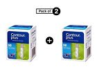 Bayer Contour Plus Blood Glucose Test Strips Code - Pack of 2