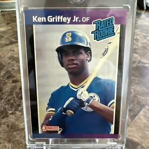 1989 Donruss - Rated Rookie  #33 George ( Ken ) Kenneth Griffey , Jr. (RC)