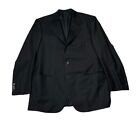 Stefano Ricci 100% Wool Blazer Black Mens 52R Sport Suit Coat Jacket READ