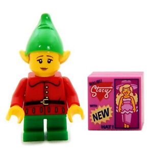 NEW LEGO CHRISTMAS ELF w/LEGO MALIBU STACY SET santa claus 10182 minifigure doll