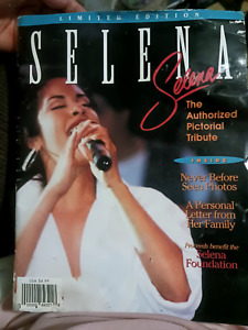 New Listing**Selena Quintanilla The Authorized Pictorial Tribute Limited Edition Mag 1995**