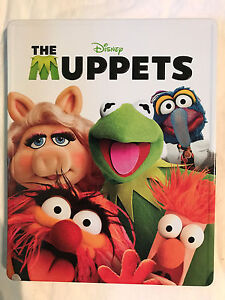 Disney The Muppets  Steelbook Blu-ray DVD Tin Case Collectible