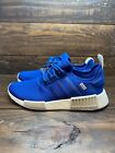 Adidas NMD R1 Athletic Blue White Running Shoe Boost Sneaker GX4601 Trainer