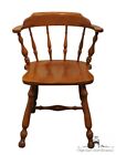 ETHAN ALLEN Heirloom Nutmeg Maple Early American Game / Dining Chair #422
