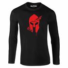Bloodied Spartan Long Sleeve T-shirt - Inspired by 300 Film Movie t shirt