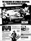RC500 Team Associated Print Ad Ephemera Wall Art Decor RePete Fusco