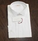 $295 New LUCIANO BARBERA White LINEN Cotton Button Sport Shirt Men 2XL XXL Italy