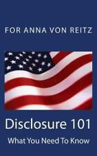 Disclosure 101: What You Need To Know