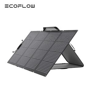 EcoFlow 220W Bifacial Solar Panel Kit Waterproof IP68 for Outdoor Camping RV