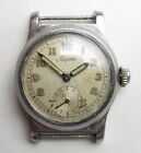 Watch Vintage SIEGERIN MILITARY style 1930-s. Stainless steel.Cal.Alpina 586.
