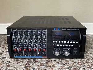 KOK Audio MXA-505 2500 Watt Pro Mixing Amplifier 5 Channels Mic With LED Meter