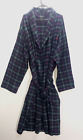 Polo Ralph Lauren Men's Robe Size L/XL Plaid Shawl Collar Soft Plush Fleece NEW