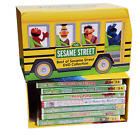 Best of Sesame Street Collection 6 of 7 DVDs New Sealed School Bus Box 5 song CD