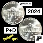 (2 Coins) 2024 P&D Jefferson Nickels from Rolls LOW BUDGET BUY 2nds ~ PRESALE
