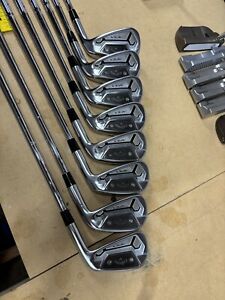 Callaway Apex TCB Irons. 4-PW, AW Nippon Modus Tour 130x EXCELLENT