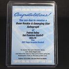 New Listing2023 Topps Inception Patrick Bailey Rookie Emerging Star AUTO Redemption Giants