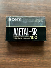 New ListingSony Metal-SR 100 Type IV Metal Bias Blank Cassette Tape New Sealed NOS
