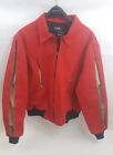 San Dee Western Wear Vtg Work Riding Warm Coat Classic 90's Red Women's Sz Large