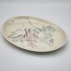 True China Red Wing USA Oval Serving Platter Vintage Pattern
