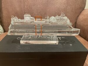 New ListingCelebrity Cruises Inaugural Sailings ASCENT Crystal Model Limited Edition