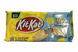 Lemon Crisp Kit Kat 6–1.5oz Bars—9oz Total
