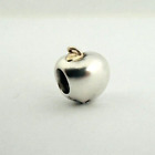 Authentic Pandora Apple of My Eye Charm 14k Gold & Sterling Silver ALE 791026