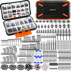 397Pcs Fishing Accessories Kit Organized Tackle Box w Tackle Included Hooks More